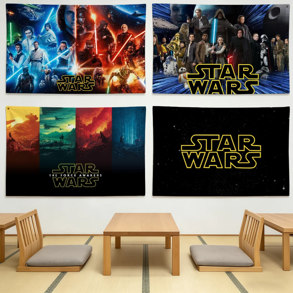 S-StarS Durable Outdoor/Indoor Festive Banner - Classic Design Flag for Patio, Wall, or Room Decor