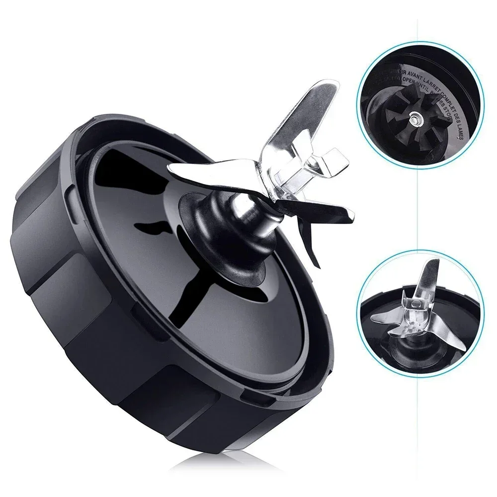 닌자 믹서기 교체 부품용 AD-7 핀 추출기 블레이드, Nutri Ninja Auto IQ BL486 BL642 N102 BL682 용 와셔 고무 포함
