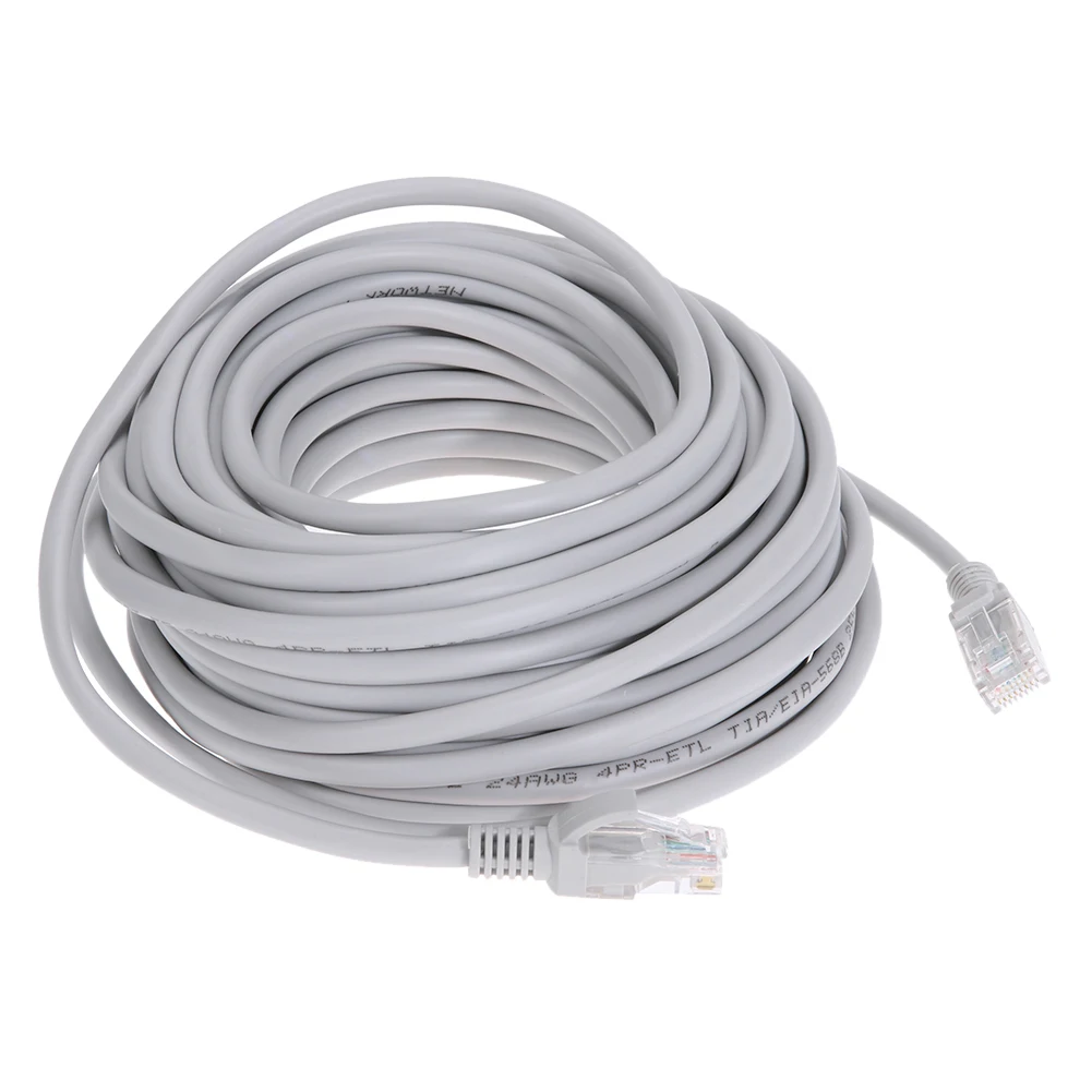 High-Speed 100ft Ethernet Network Cable with RJ-45 Connector