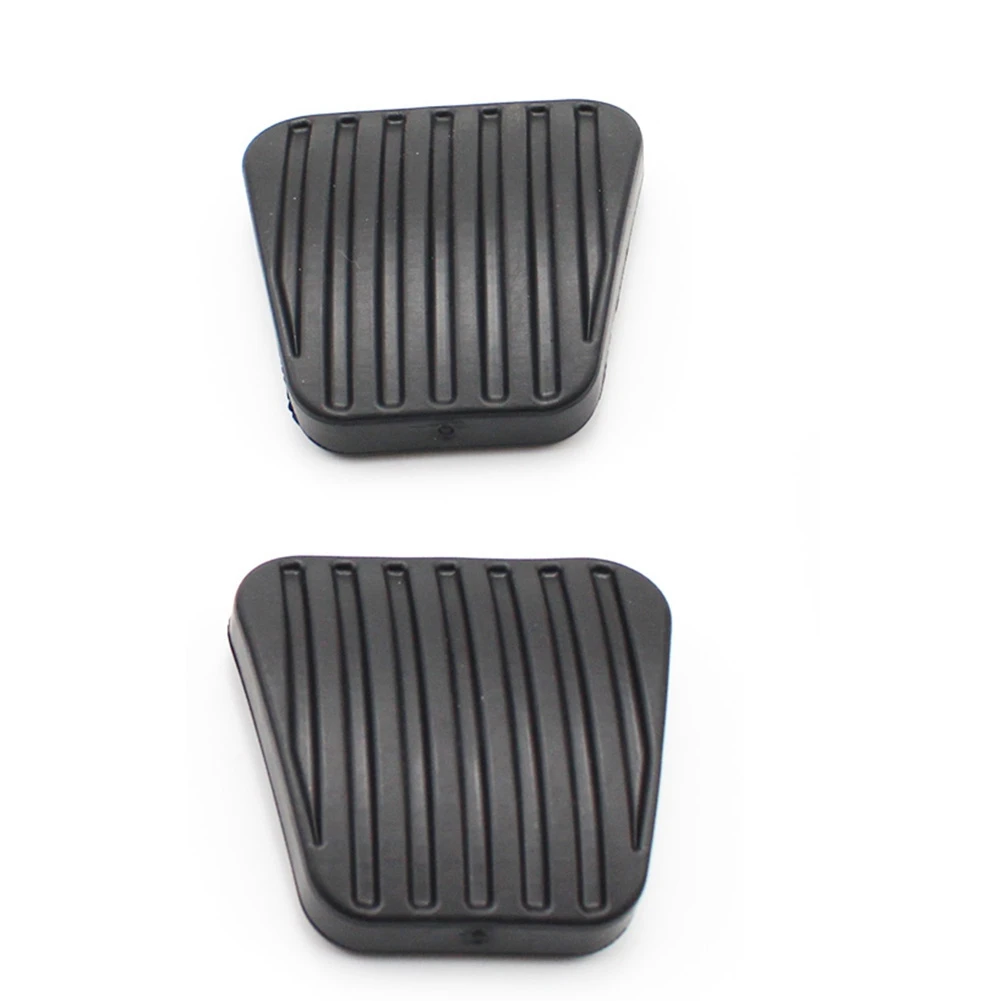 560808 2Pcs Brake Clutch Pedal Pad Covers For Opel Vauxhall Corsa Vectra A B Kadett Tigra Astra F Calibra