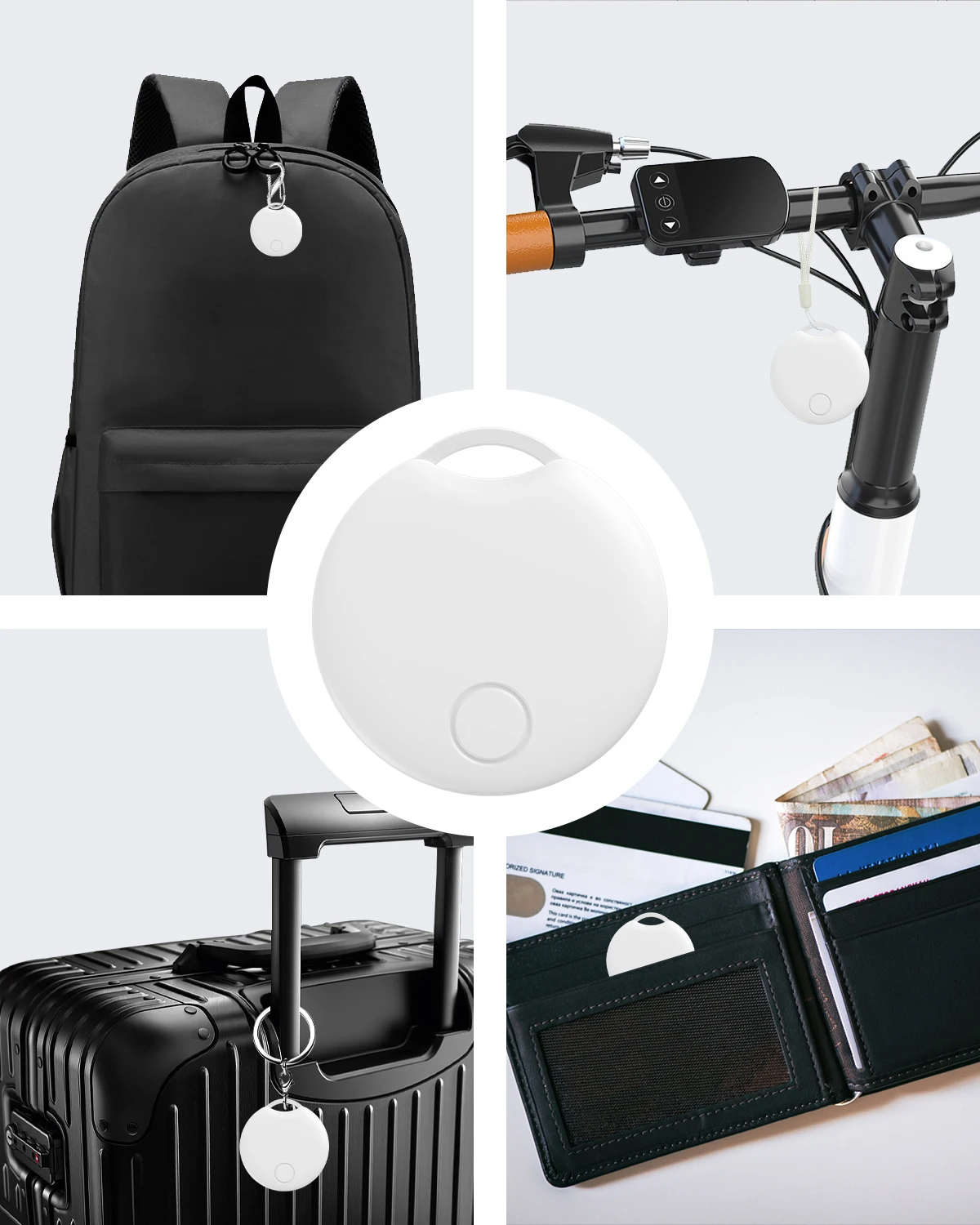 Smart Gps Tracker For Apple Find My Compatible With Suitcase Keys_voghion.com