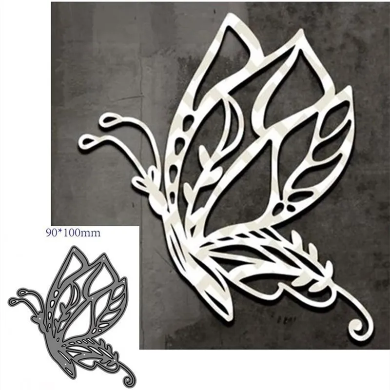 

Butterfly Dancing Metal Cut Dies Stencils for Scrapbooking Stamp/Photo Album Decorative Embossing DIY Paper Cards