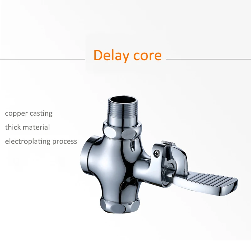 Description Picture 3 of itemFashion Flush Valve With Hand Control Squat Pan Flushing Valve Or Urinal Flush Valve From Senducs Sanitary Ware