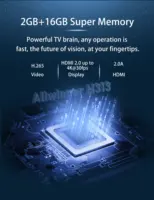 Android TV Box MX10 F1 2 ГБ 16 ГБ Встроенный Wi-Fi 2,4G + BT5.0 Дополнительно Самая популярная ТВ-приставка Android 13 — изображение 4