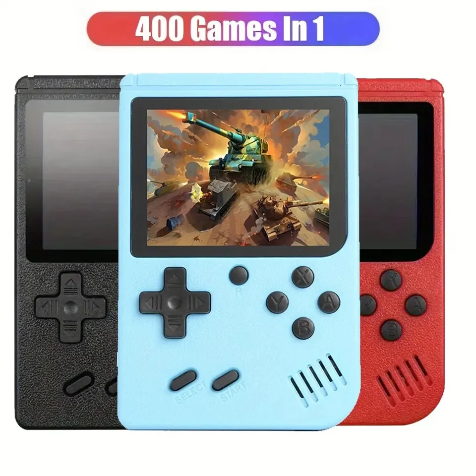 2.4 Inch LCD Screen Retro Video Game Console Built-in 400 In