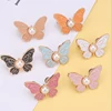 1Pair Adjustable Butterfly Waist Button for Tighting Waistline of Pants Jeans Skirts Waist Reduce Buckles No Sewing Required 2
