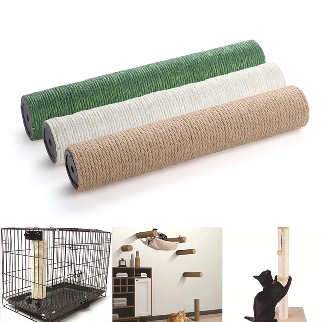 Cat scratching posts Replacement Extension Post Supplies Replaceable Scratch Post Refill pole for Small Animals Indoor playing