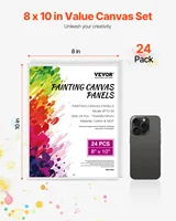 SucceBuy холст доски живопись белые холсты живопись холст панели эскизы акриловая картина маслом акварельная краска холст — изображение 2