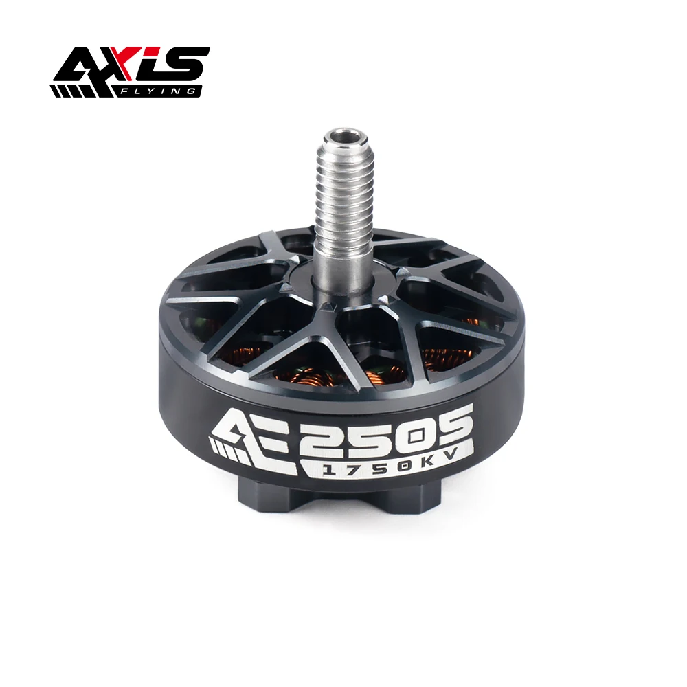 Axisflying AE2505 1750KV / 2050KV Brushless Motor for FPV Freestyle Racing thumbnail 2