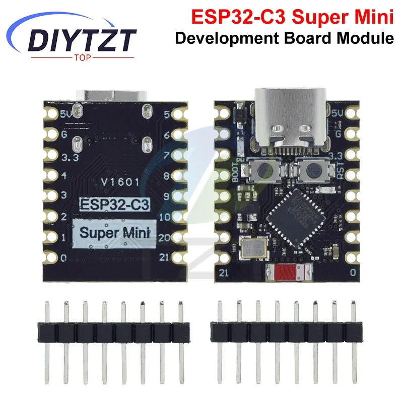 รูปสินค้า บอร์ดพัฒนา ESP32-C3 WiFi Bluetooth สำหรับโปรเจกต์ IoT