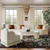 Furniture Bella Cream Oval, coffee table 2