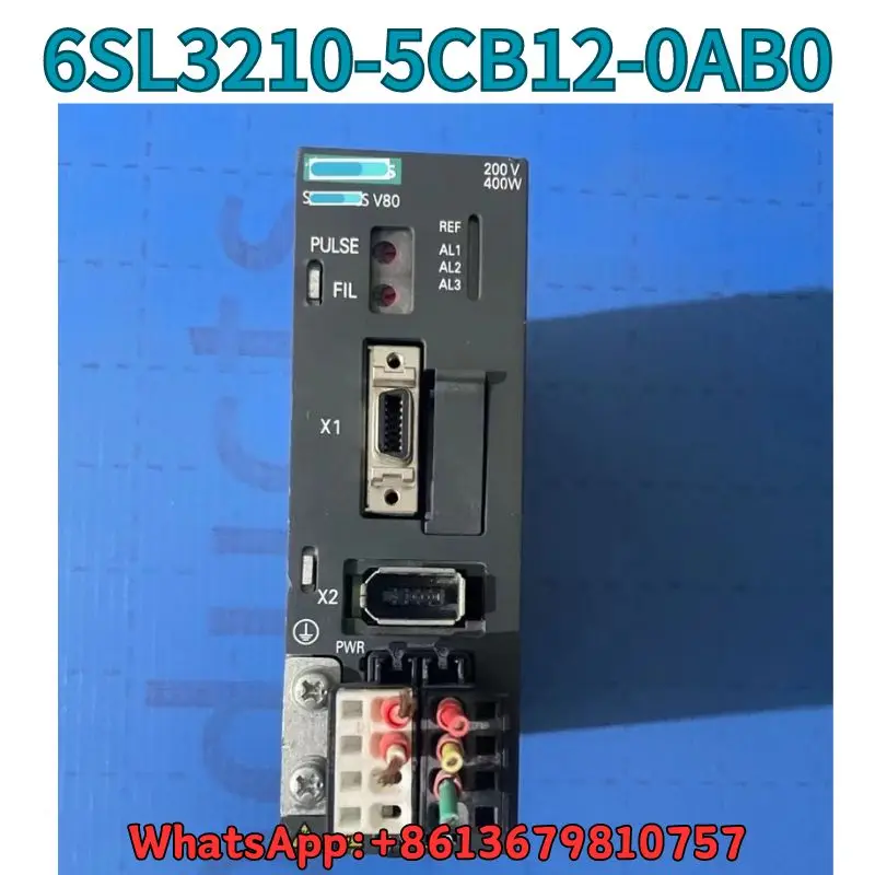 

Used Servo driver 6SL3210-5CB12-0AB0 test OK Fast Shipping