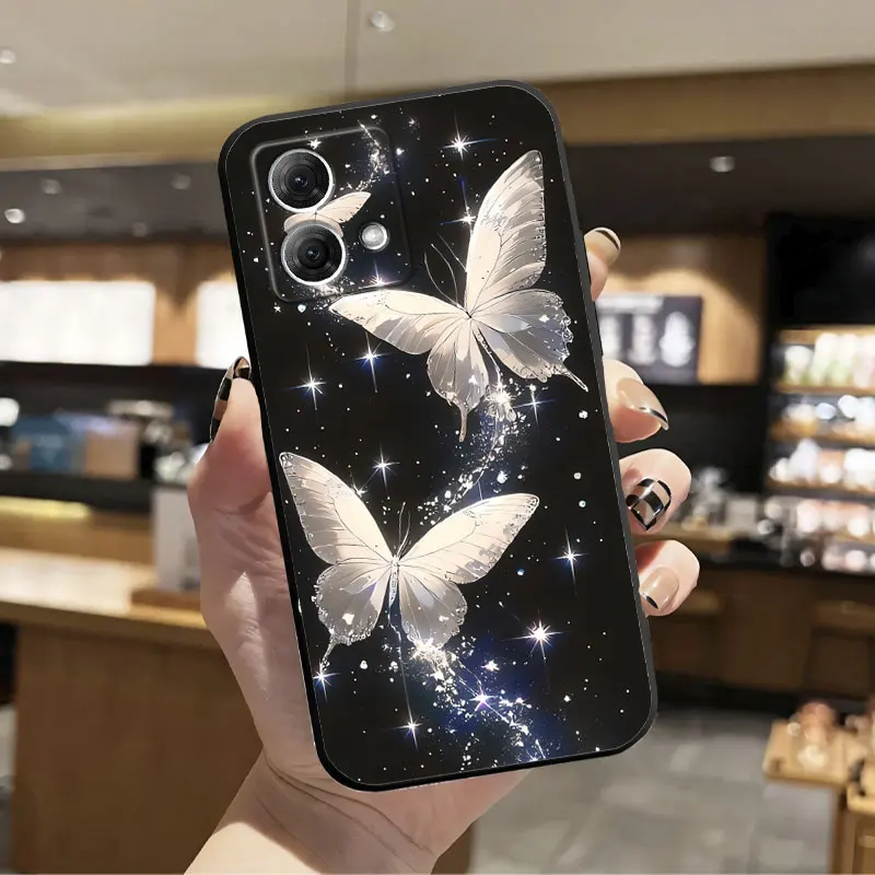 Floral Soft Silicone Shockproof Phone Case Cover