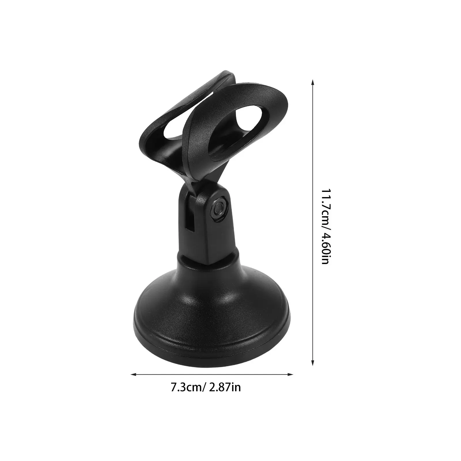 3 세트 마이크 홀더 조정 가능한 클립 데스크탑 클램프 마이크 스탠드 안정적인 베이스 팟캐스트 스트리밍 게임 보컬 녹음