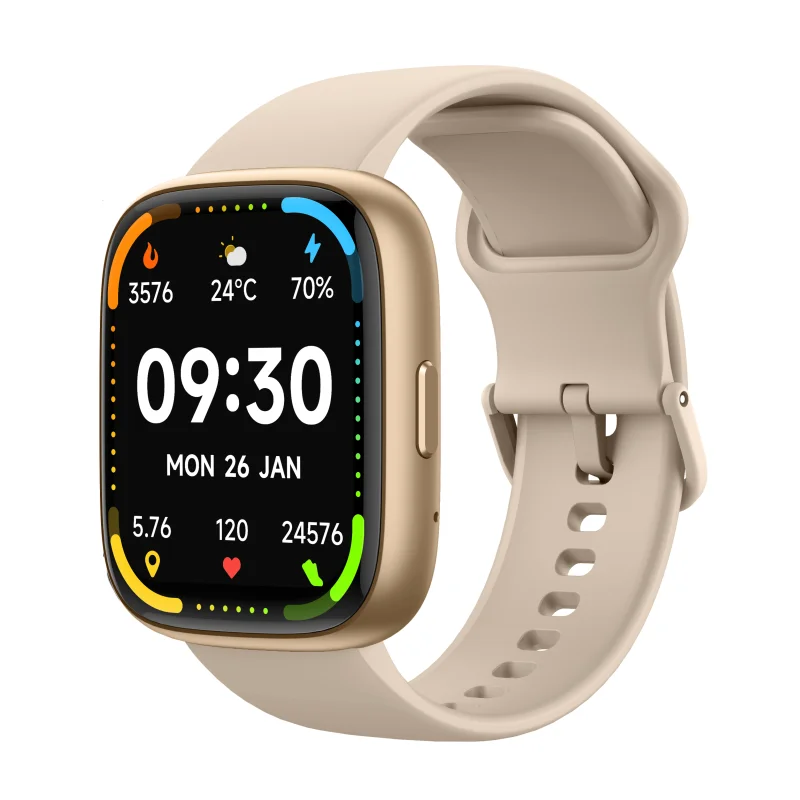 ZZYSMART 1.83 Inch IDW26 Smart Watches For Men Women Bluetooth