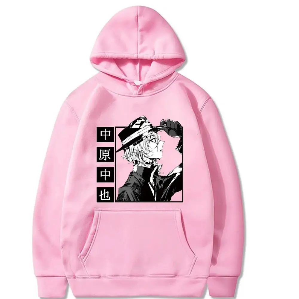 Anime Bungo Stray Dogs Nakahara Chuya Hoodies Man Woman