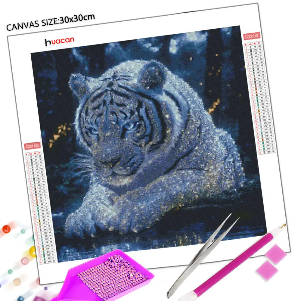 5D Tiger Diamond Painting 2