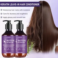 Masque capillaire à la kératine GSWP Botox, hydrate et renforce les cheveux abîmés, réduit les frisottis, les pointes fourchues et les nœuds. 100ml/200ml 2