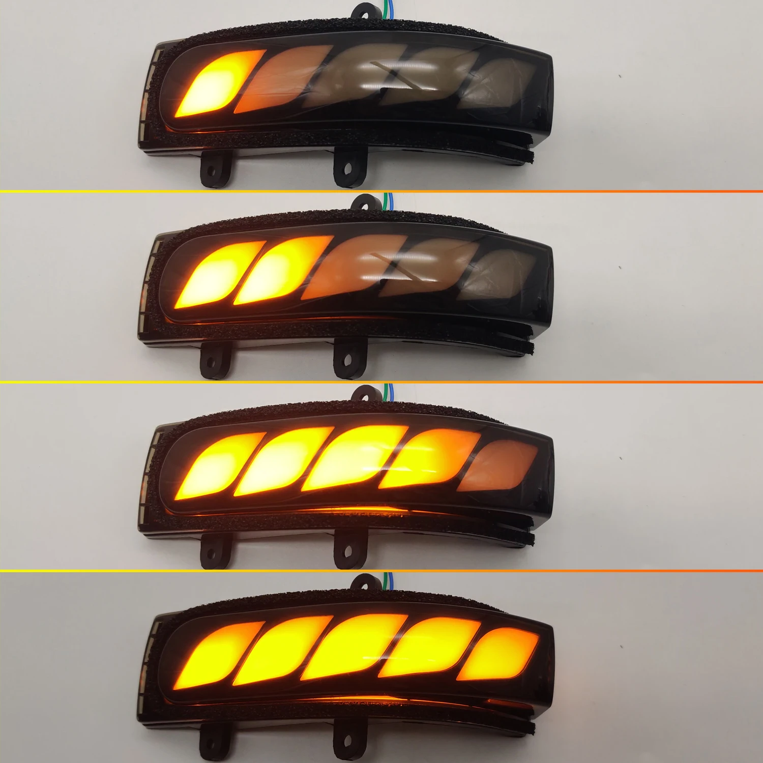 Specchietto Laterale Lampeggiante Per Toyota Auris, Corolla, Rav4, Yaris | Freccia LED Amber - Foto 12