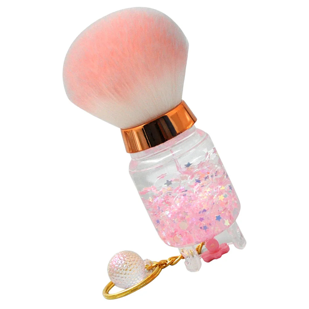 

Nail Dust Brush Loose Powder Women Makeup Small Highlighter Blush for Face Hand