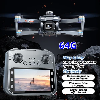 Nuovo AE19 Drone 4K Professionale Doppia Fotocamera FPV GPS Motore Brushless Flusso Ottico In Piedi Pieghevole Quadcopter 8K RC Dron