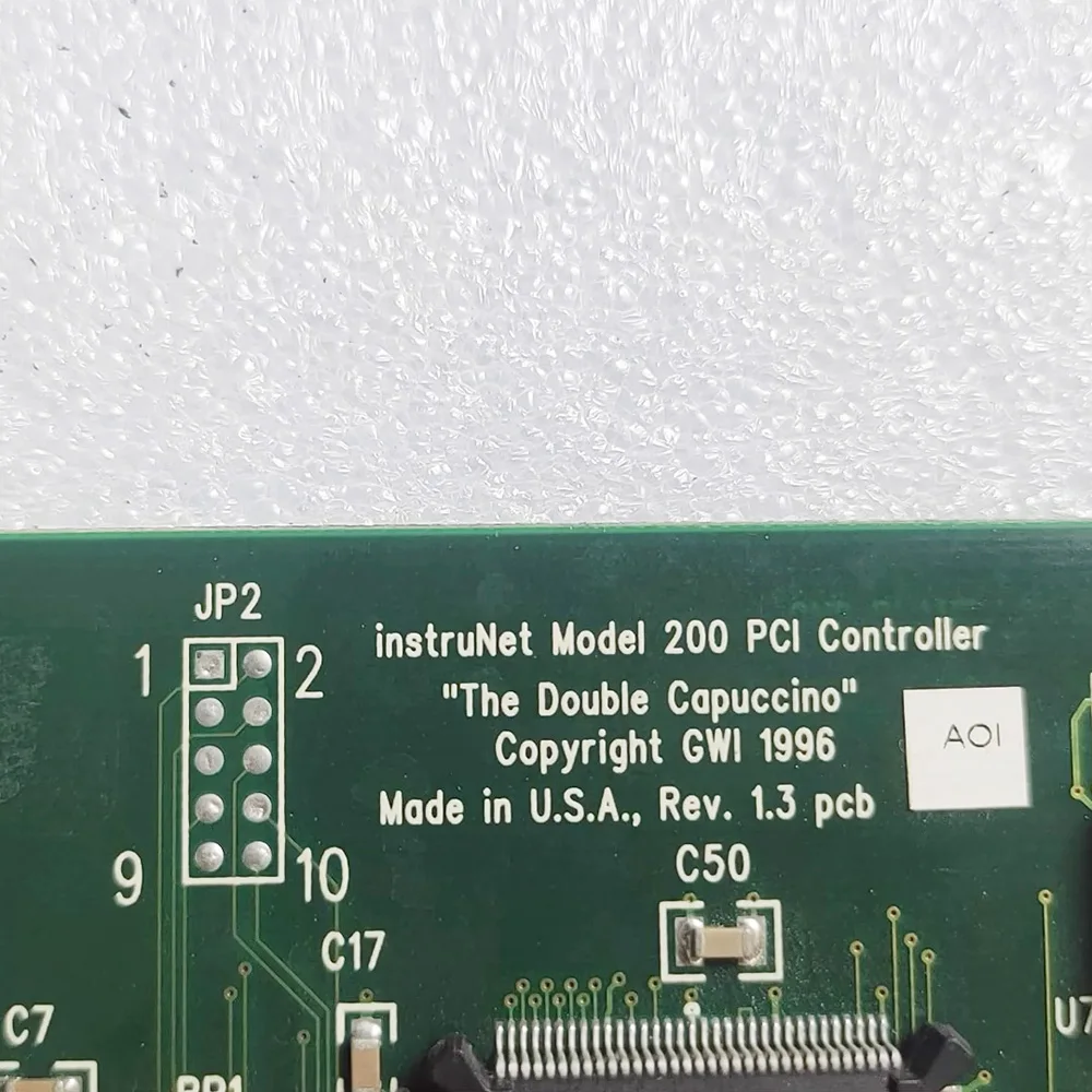 For InstruNet 200 PCI SN52209 Industrial Control Card Acquisition Card GWI1996 6 For InstruNet 200 PCI SN52209 Industrial Control Card Acquisition Card GWI1996 - Image 4