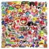 10/25/50/100Pcs Cartoon Super Mario Game Stickers Laptop Notebook Skateboard Fridge Phone Waterproof Decal Sticker Kids Toys 1