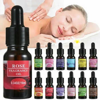 Profumo per auto da 10 ml, ricarica liquida con oli essenziali e contagocce, ricarica per deodorante auto, per umidificatore d'aria, fragranza per casa e auto