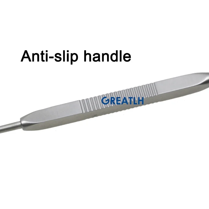 GREATLH Titanium Alloy/stainless Steel Scleral Depressor Eyelid Surgical Tool Ophthalmic Instrument