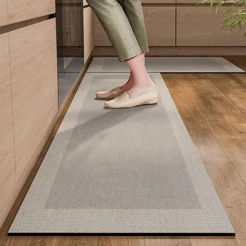 Tappetino da cucina Tappeto antiscivolo assorbente Tappetini morbidi in fango diatomea Decorazione della casa Tappeto lungo Alfombras De Cocina 1