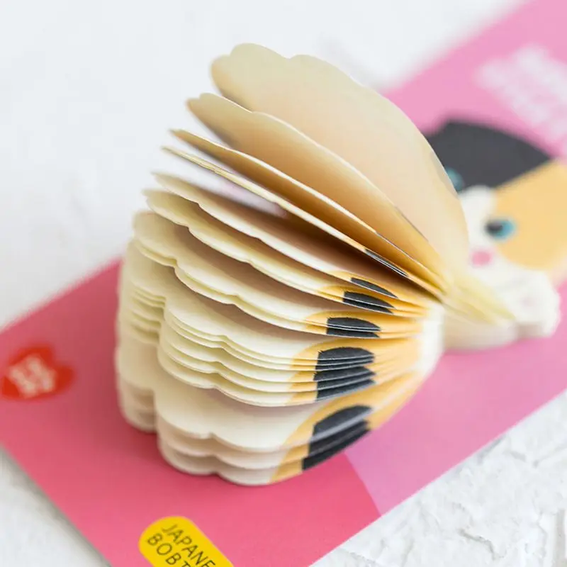 

Для кошек серии Sticky Note студенческие наклейки с сообщениями Times Блокнот для заметок Scrapbookin