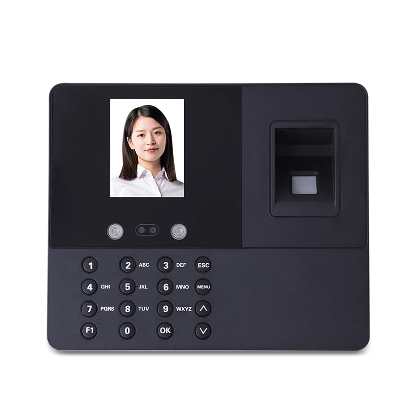 JPX1Face recognition Biometric Fingerprint Time Attendance System Machine Employee Office Fingerprint No software