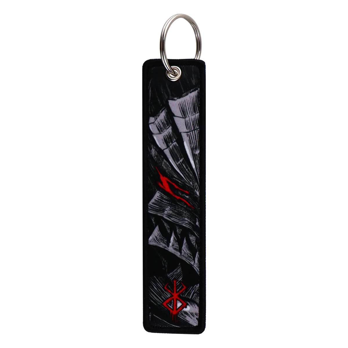 Anime Keychain Japanese Anime Embroidery Key Fobs Manga Keychains for Women Car Key Chains Keyring Accessories Backpack Pendant Chain