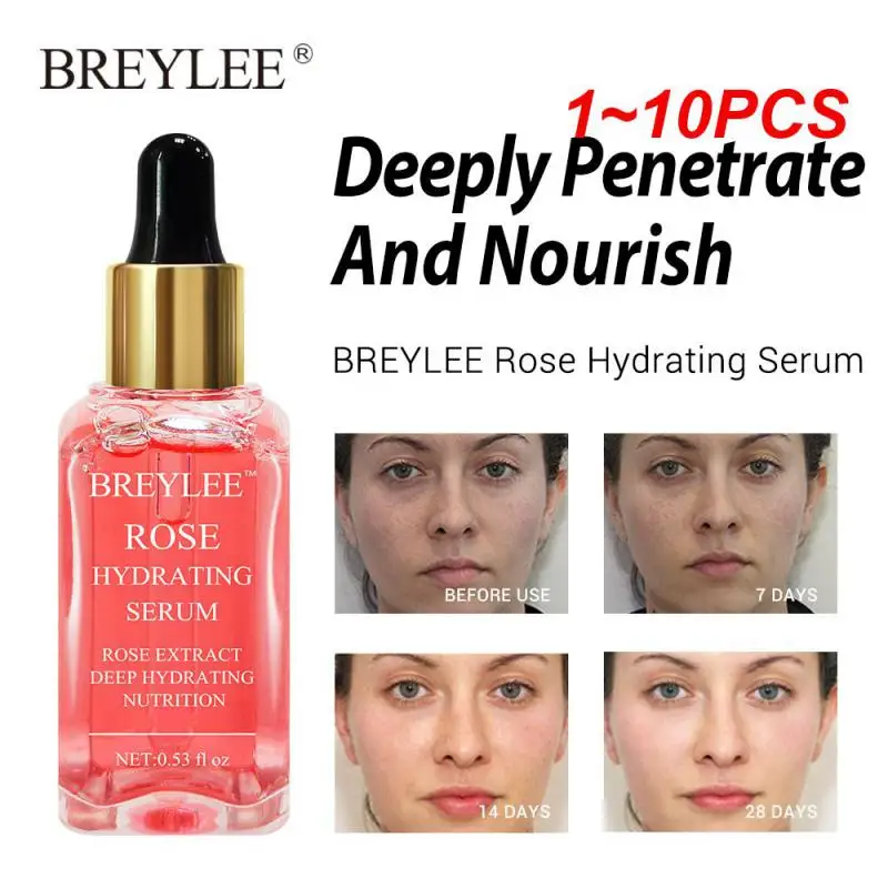 

1~10PCS Serum Series Vitamin C Hyaluronic Acid whitening Face Skin Care Rose Nourish Firm Soothing Repair