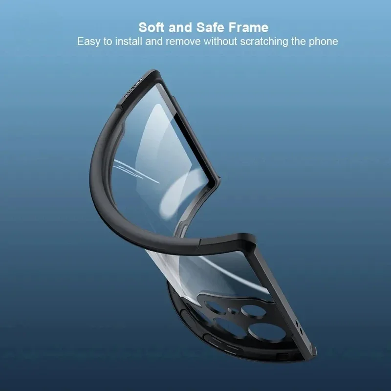 Enhanced Magnetic Car Holder Grip with Airbag Protection - Metal Finish and Dual Layer PC + TPU