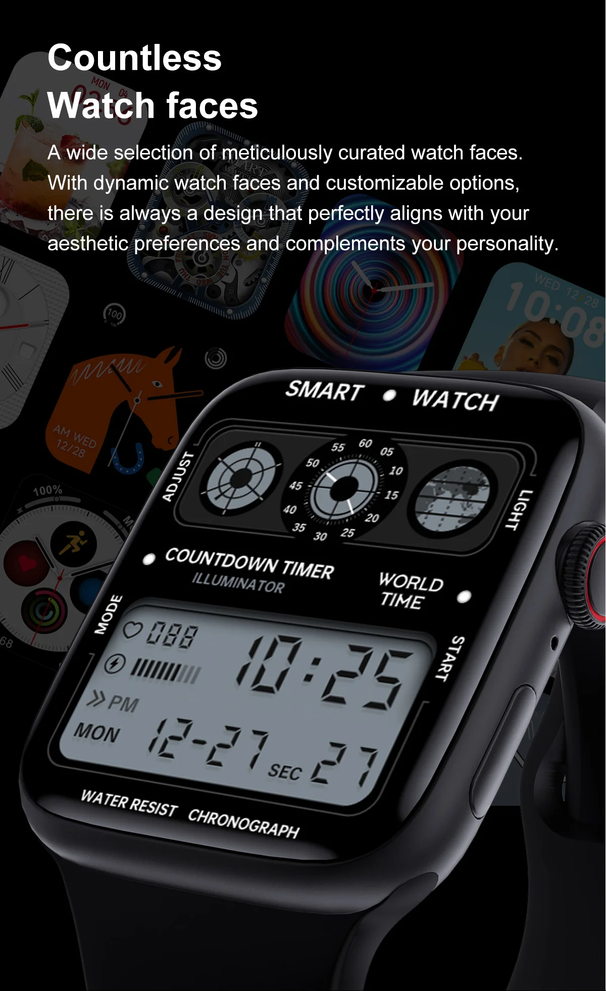 DT9 Smart Watch NFC GPS Track description image 4