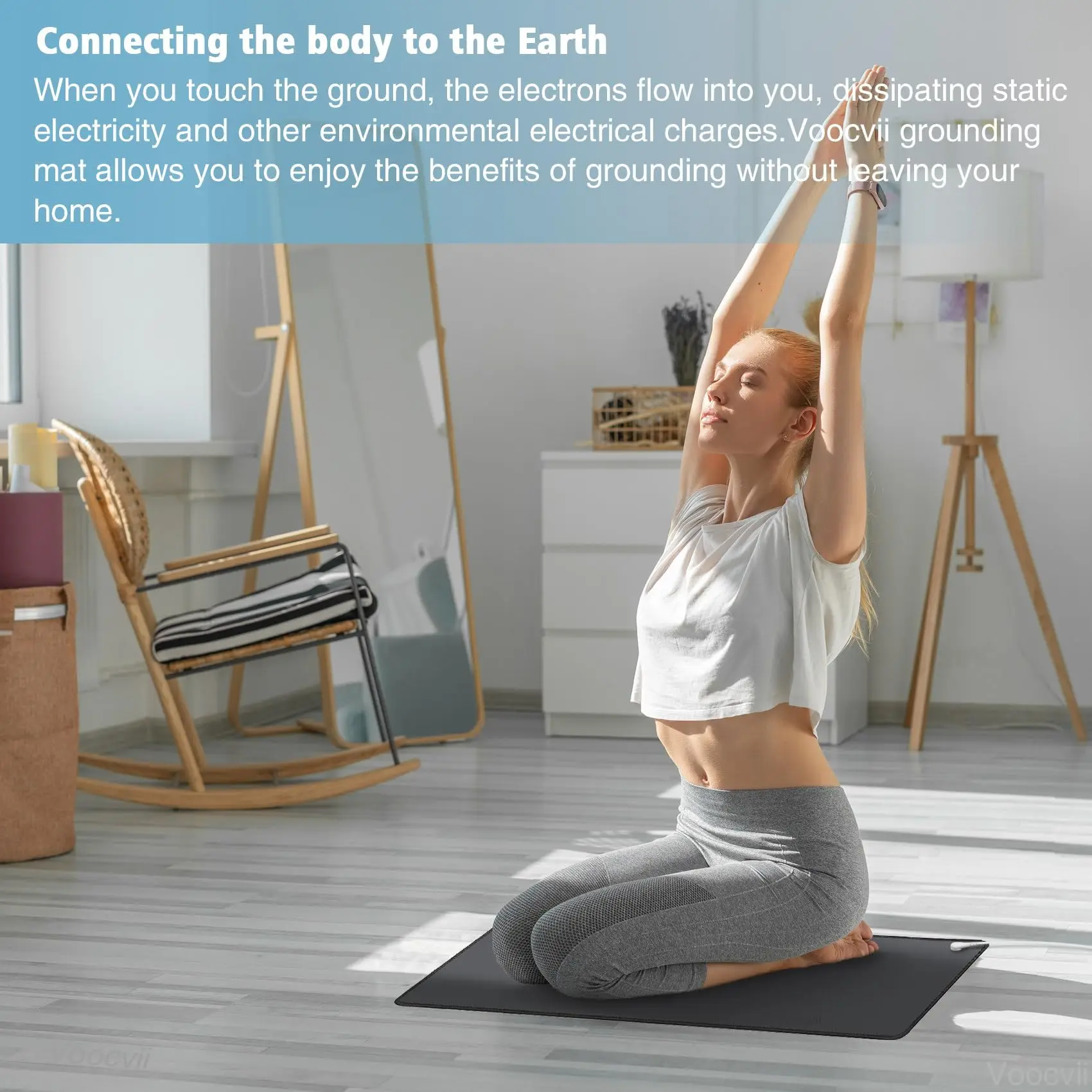 Earthing Mat Groundingmat Multi-Size Grounding Yoga Mat Grounding Gas Small Size Floor Anti-Static
