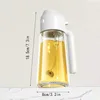 2in1 500ml Glass Oil Sprayer Oil Spray Bottle Oil Tank BBQ Kitchen Baking BBQ Picnic Kitchen Tools for Businesses 3