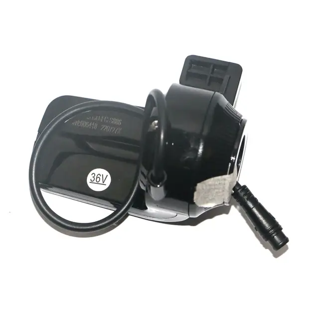 Panel de pantalla LCD para bicicleta eléctrica, acelerador de pulgar S886, 5 pines, 6 pines, enchufe macho SM, 24V, 36V, 48V, 52V, 60V - Imagen 3