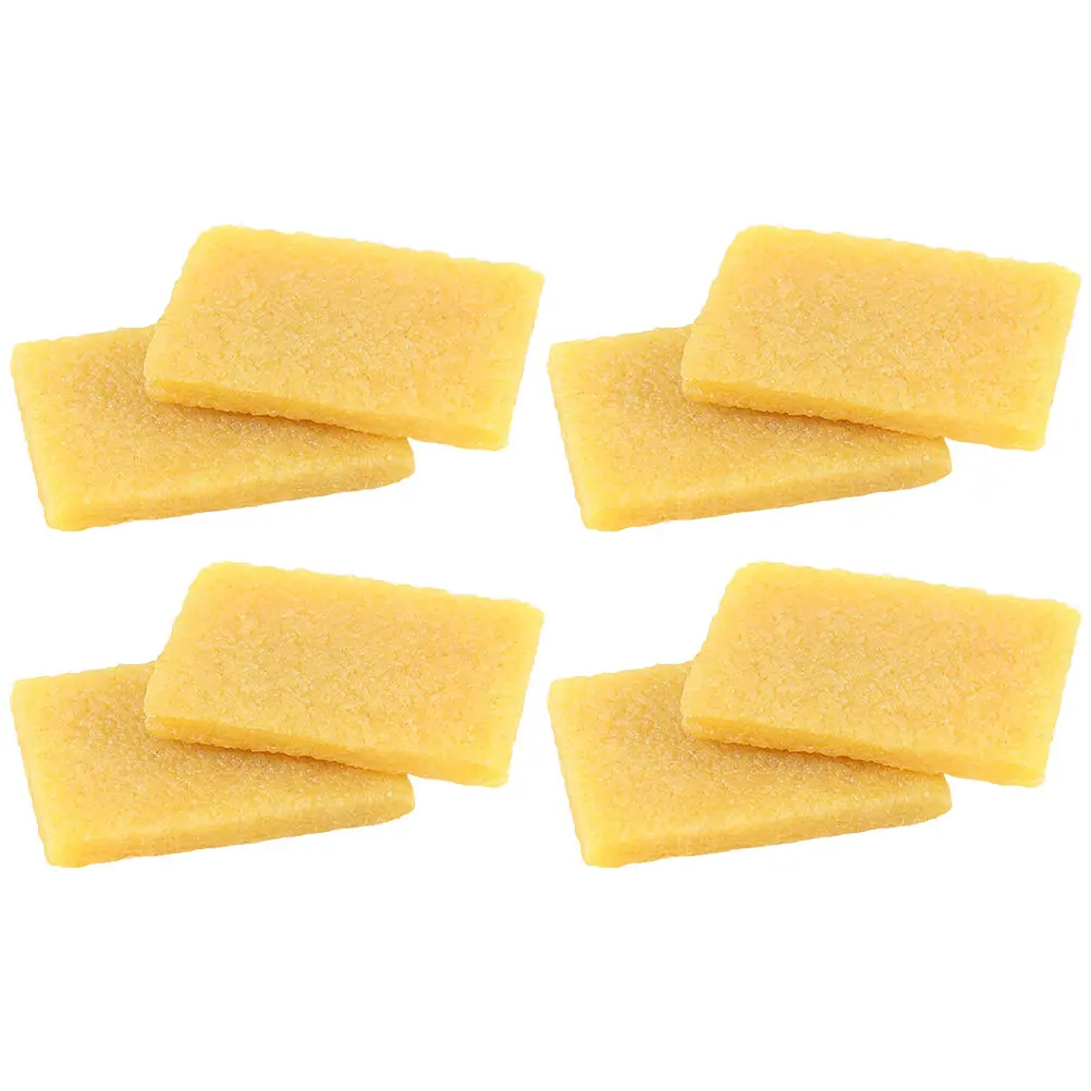 8Pcs 전문 예술 고무 지우개 천연 고무 접착제 잔류물 제거제 작은 페인트 클리너 도구 접착제 지우개