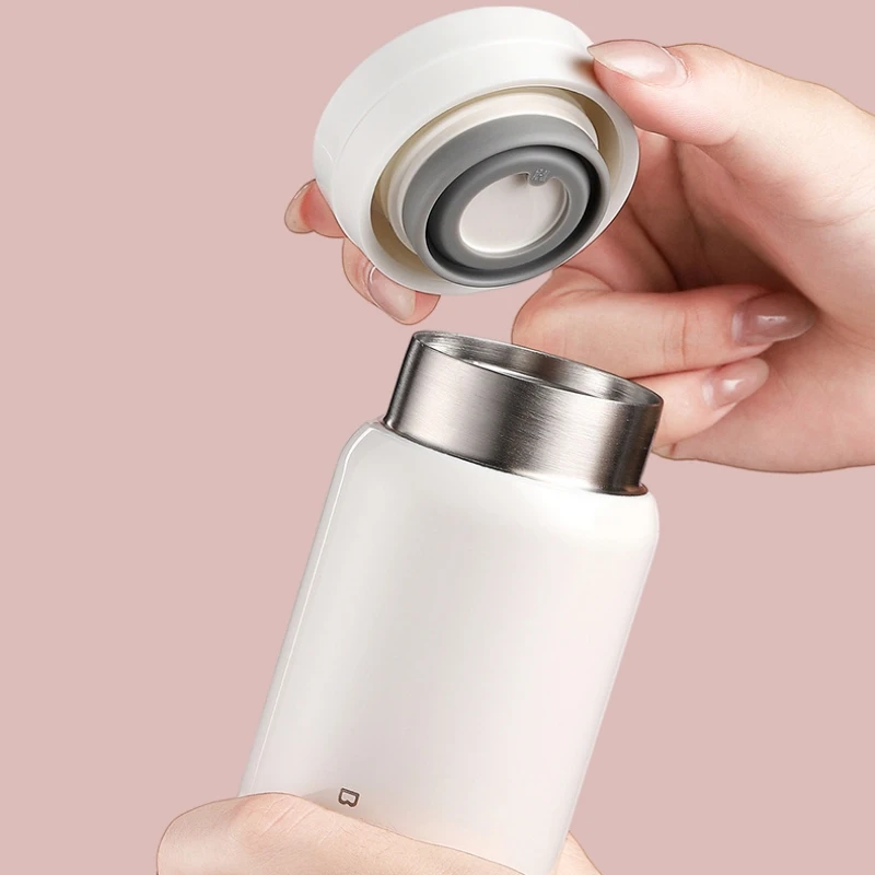 200ML Mini Thermos Bottle 316 Stainless Steel Tumbler Insulated Cup for Coffee Portable Vacuum Flask Water Bottle Warm for Girls