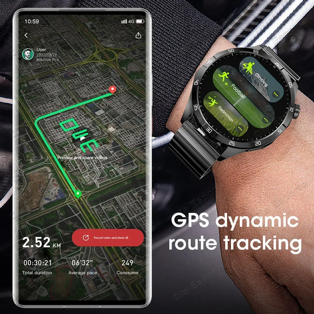   Gt4 Max Ʈġ, ChatGPT Ʈġ, BT  ȭ, SOS NFC ħ, GPS Ʈġ, PK HelloWatch3Plus, ǰ