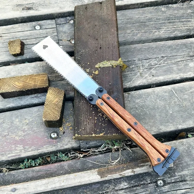 Japanese Woodworking Saw Woodworking Tools With Double Edges Can Achieve Smooth and Accurate Cutting Foldable Practical Saw folding saw hand saw