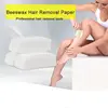 20/100pcs Deluxe Hair Removal Wax Strips Kit - Easy to Use, Disposable, Gentle on Skin, Painless Depilatory Wax Papers for Face 5