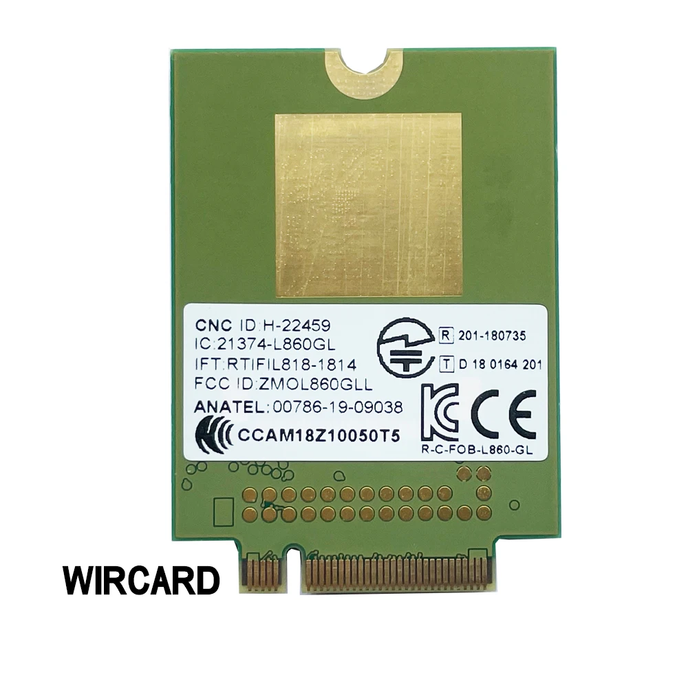 Módulo Wwan Cartão para x1 7th 8th x1 Yoga 4th T490 T14 P14s T14s X13 P15s T15g 01ax796 4g Módulo Lte L860-gl 4g - Imagem 4
