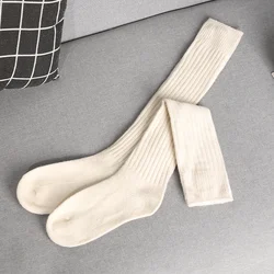Women's Over - the - Knee Fluffy Cashmere Wool Socks - 50 cm Calf (Style 01)
