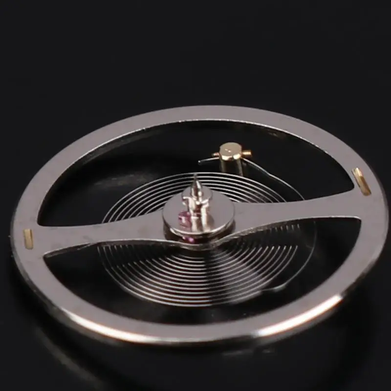 7009A Unruh mit Spiralfeder für Seiko 7009 Uhrwerk, Ersatzteil für Uhrenreparatur, 1 Stück, Präzisions-Uhrwerkteil – Detail 5