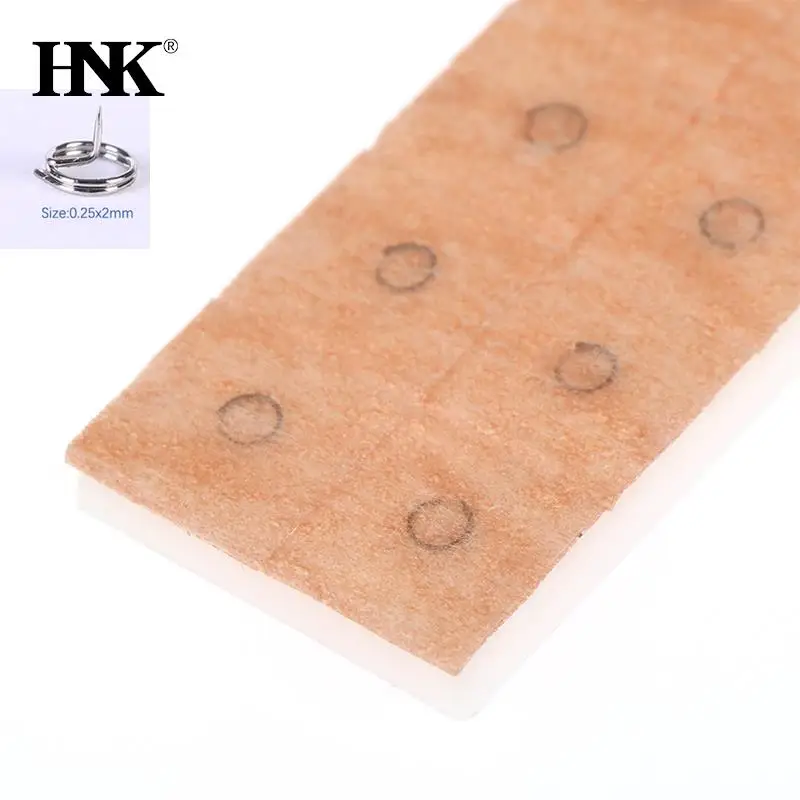 100Pcs/box Disposable Press Needle Multi-Condition Ear Seed Acupressure Kit Ear Seeds Acupuncture Vaccaria Plaster Needles