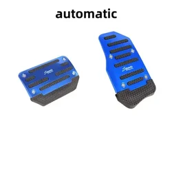 Universal Car Foot Pedal Accessory - Enhanced Brake and Accelerator System for Automatic and Manual Vehicles (Automatic - Blue)