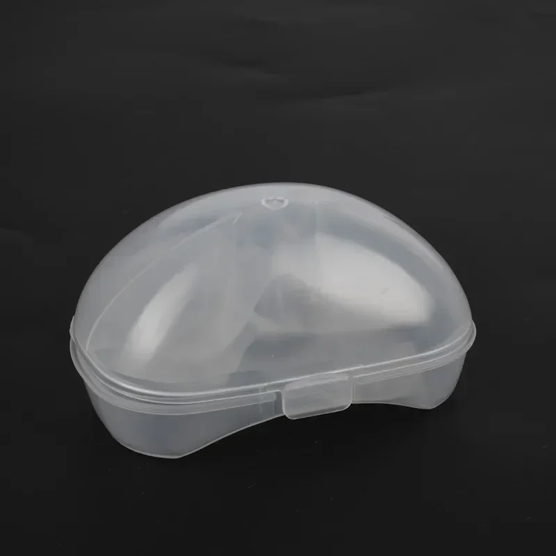 2Pcs Silicone Nipple Protectors Feeding Mothers Nipple Shields Protection Cover Breastfeeding With Clear Carrying Case 4